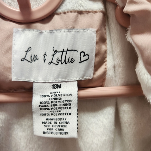 Liv & lottie pink with fur lining, 18 months - Picture 5 of 10